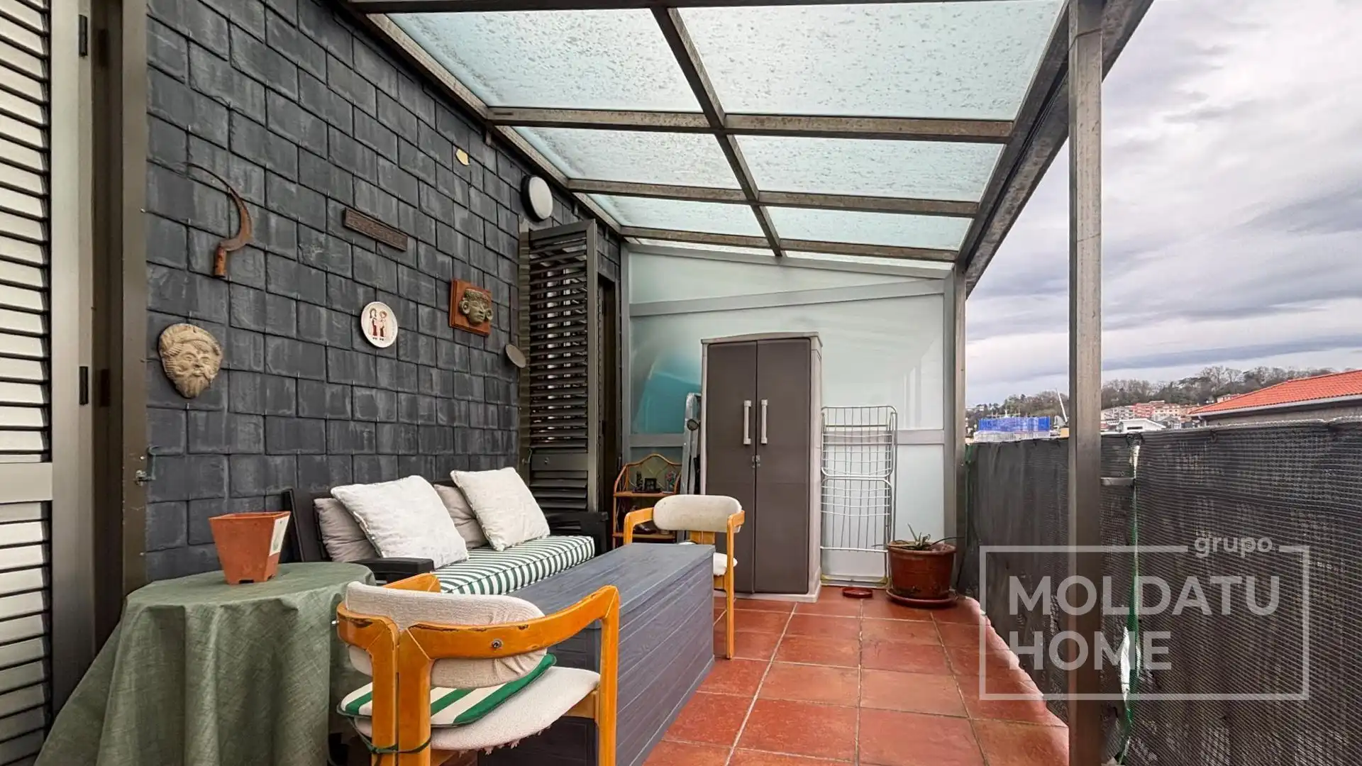 Terraza de Piso en venta en Donostia - San Sebastián  con Calefacción, Terraza y Amueblado
