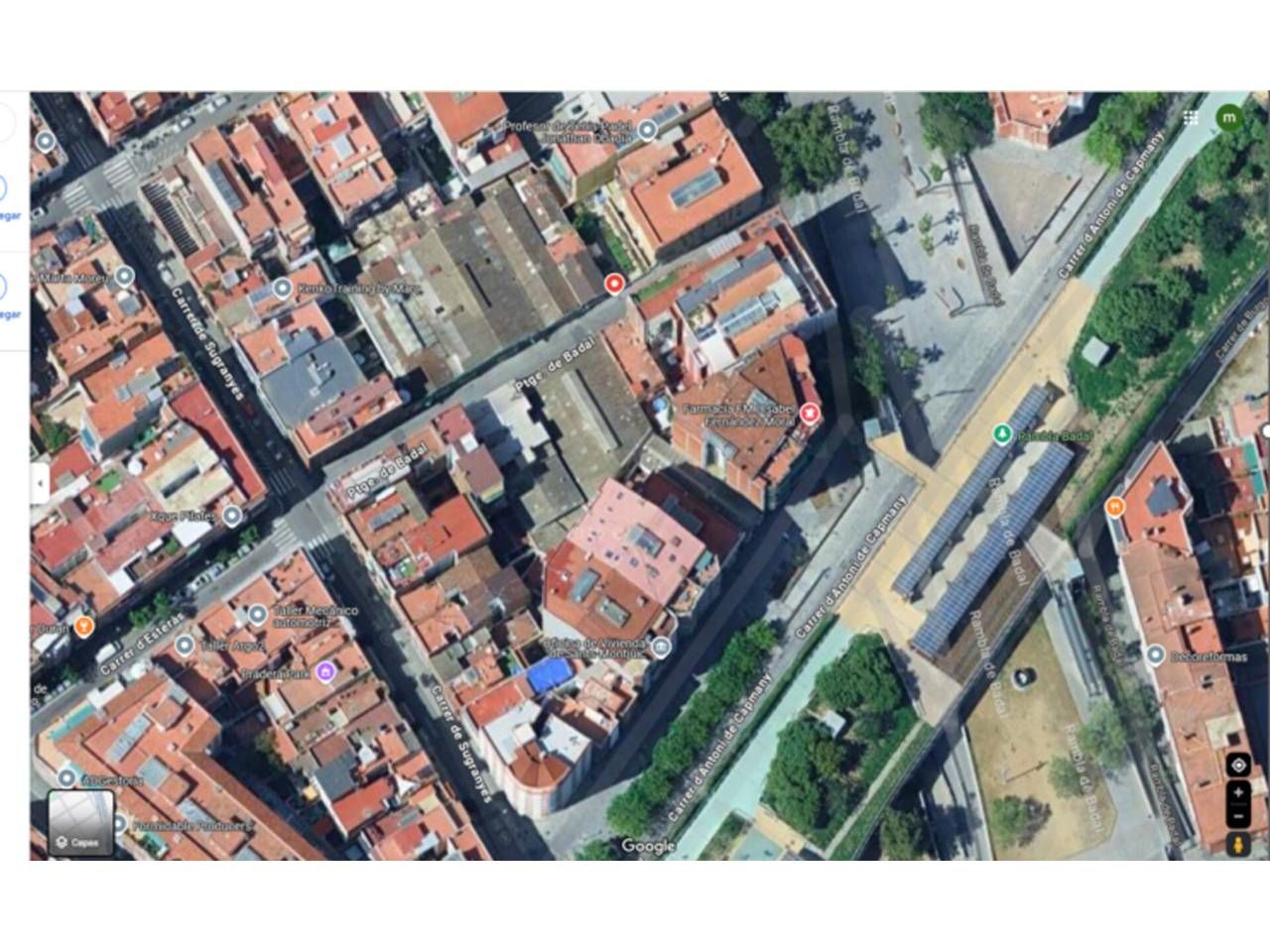 Exterior view of Land for sale in  Barcelona Capital