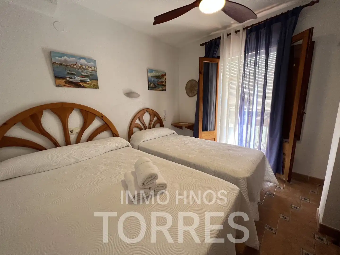 Habitación de Casa adosada en venta en Peñíscola / Peníscola con Terraza y Balcón