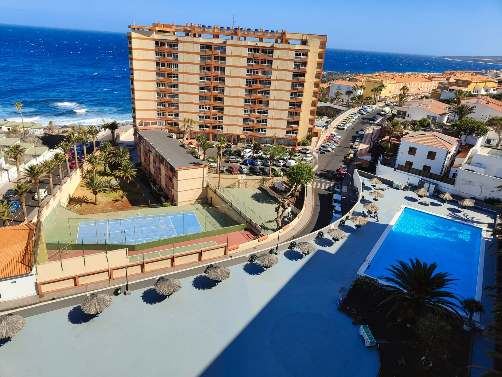 Vista exterior de Apartament de lloguer en Candelaria amb Moblat, Rentadora i Balcó