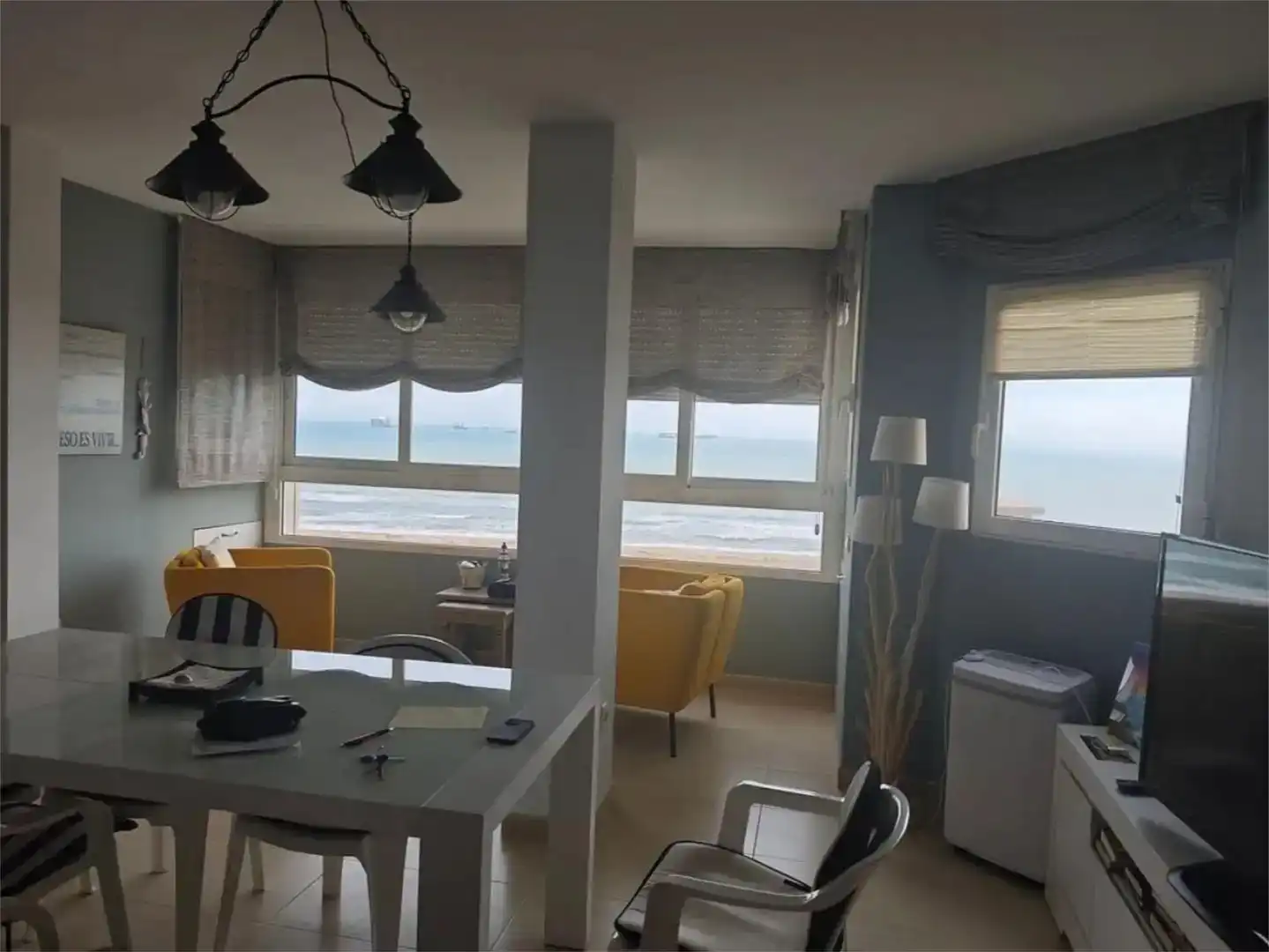 Esszimmer von Wohnung zur Miete in  Valencia Capital mit Klimaanlage und Balkon