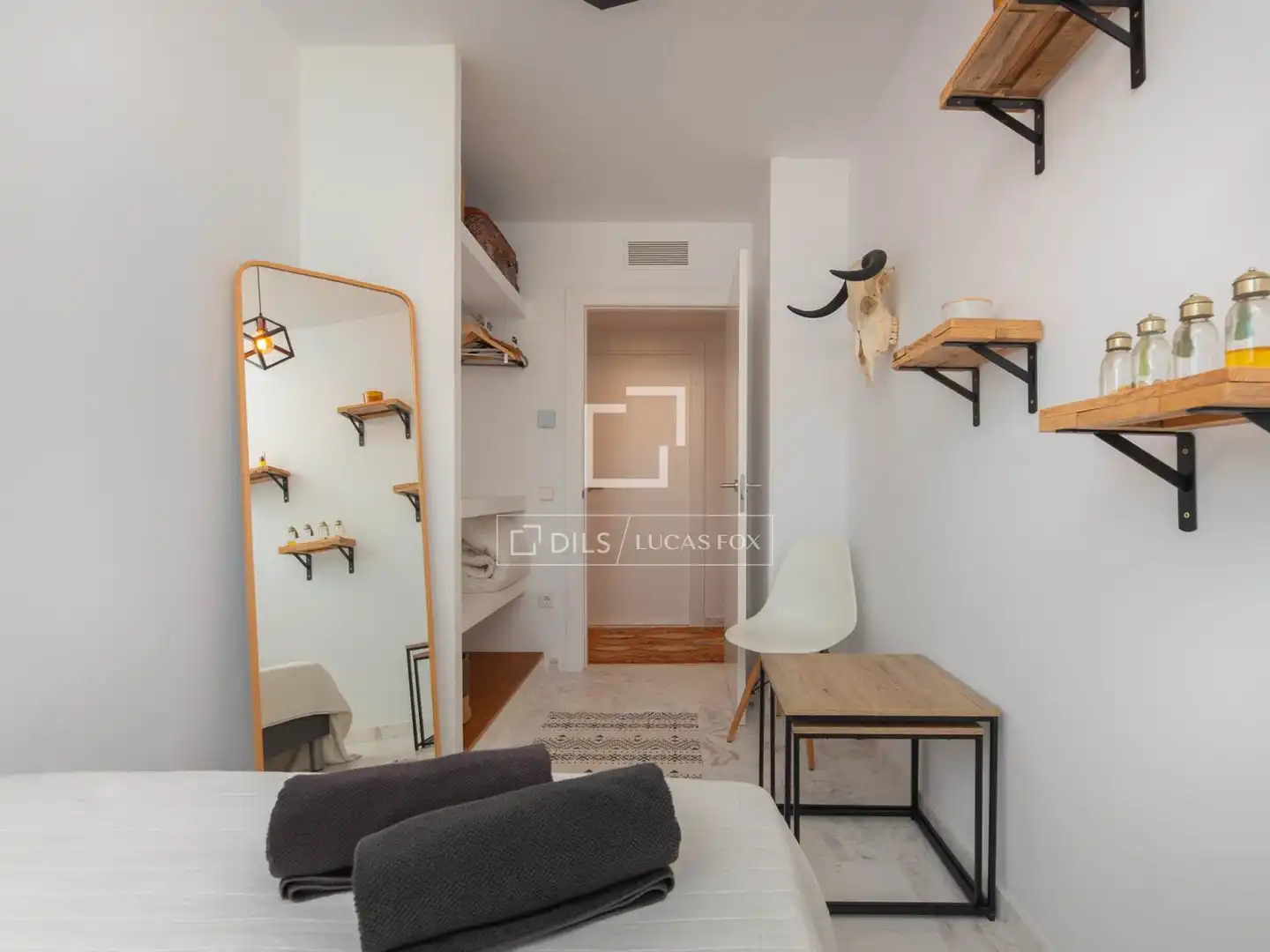 Bedroom of Flat for sale in Eivissa  with Air Conditioner, Heating and Terrace