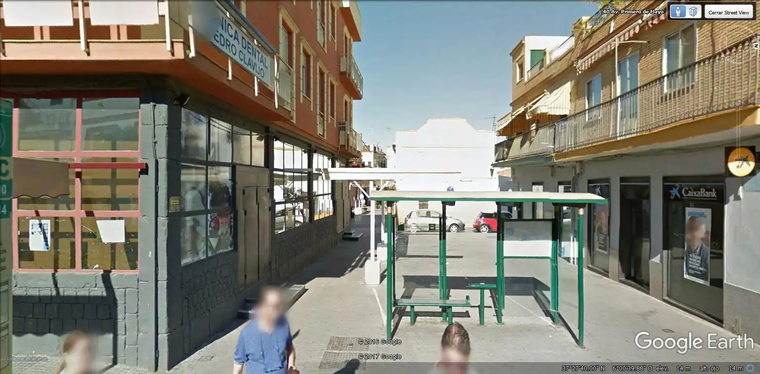 Vista exterior de Local en venta en La Algaba