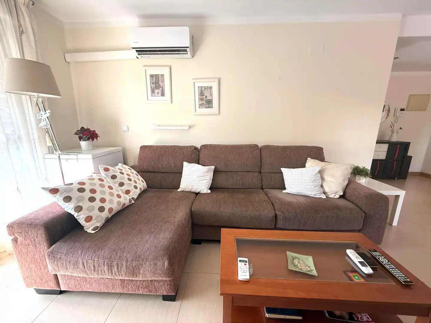Sala de estar de Piso en venta en Málaga con Aire acondicionado, Calefacción y Jardín privado