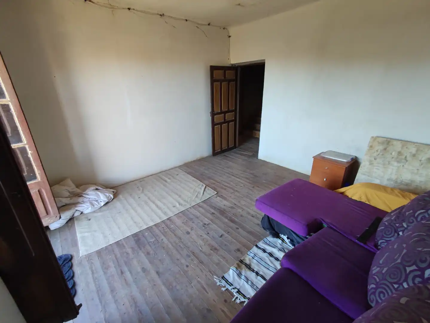 Sala d'estar de Finca rústica en venda en Osorno la Mayor amb Calefacció, Jardí privat i Terrassa