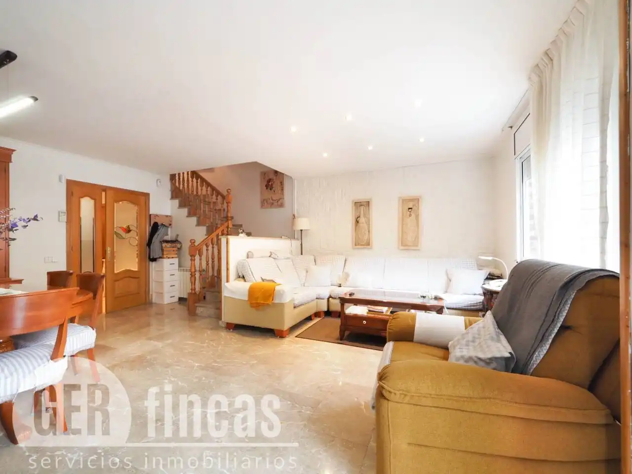 Sala de estar de Casa o chalet en venta en Terrassa con Calefacción y Terraza