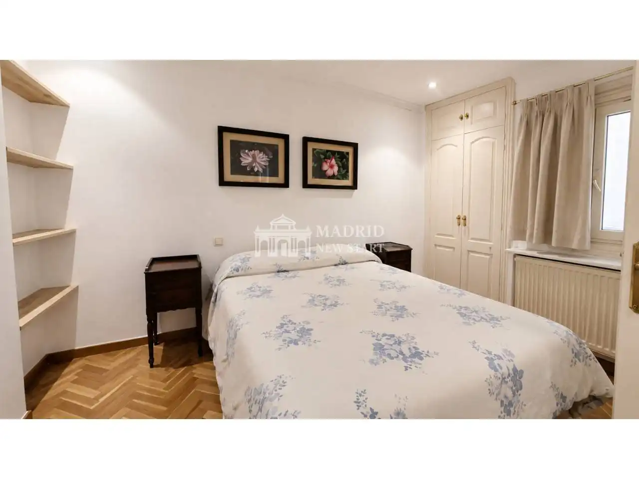 Dormitori de Pis de lloguer en Madrid amb Aire condicionat, Calefacció i Parquet