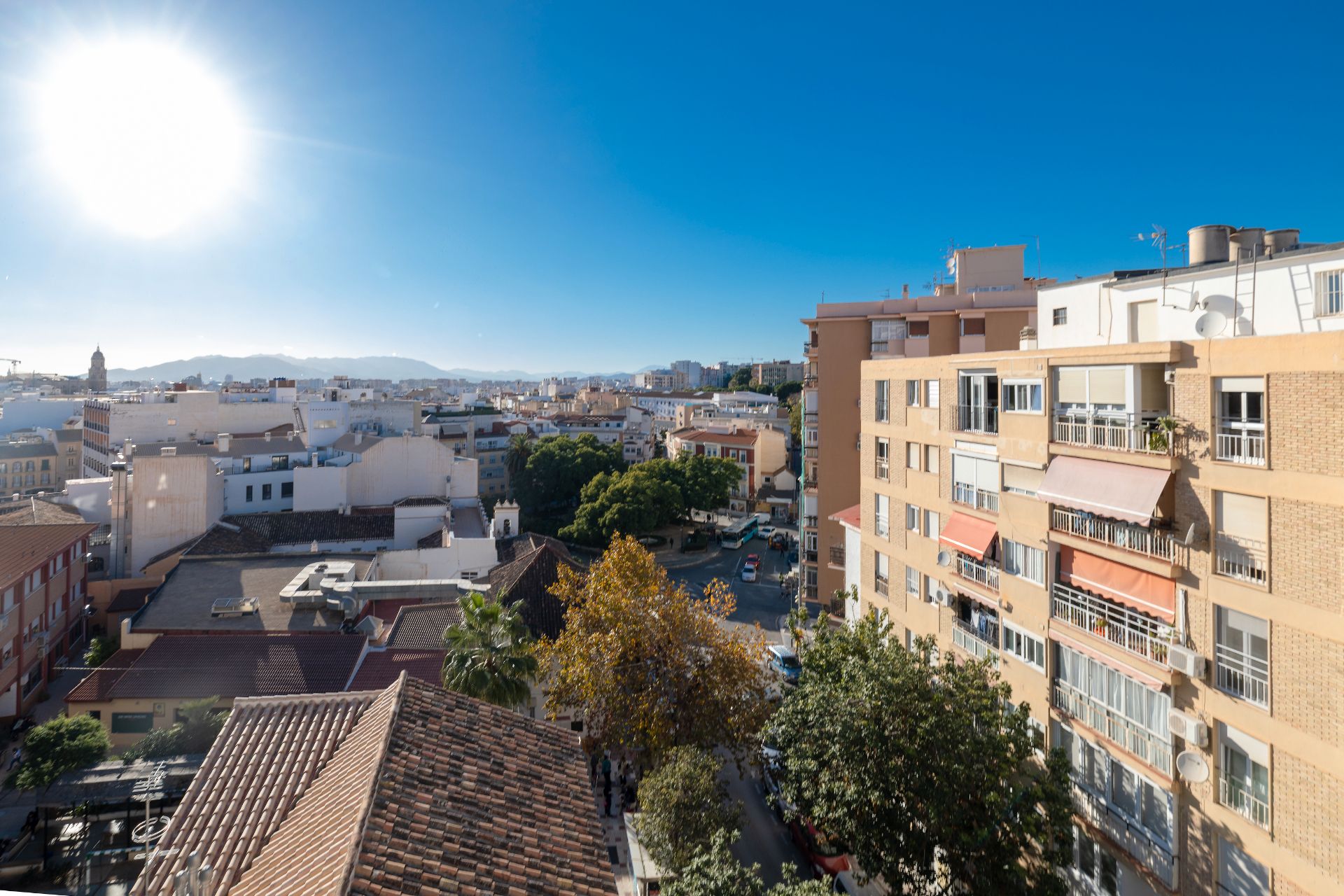 Exterior view of Attic for sale in Málaga Capital  with Air Conditioner, Heating and Terrace