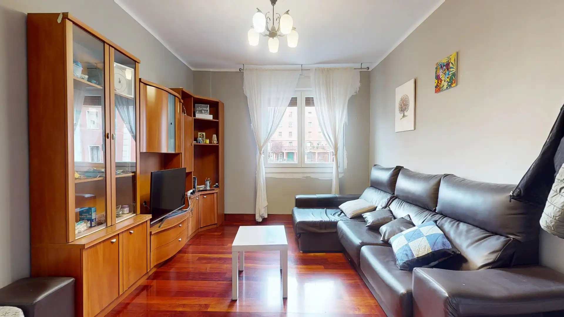 Sala de estar de Piso en venta en Bilbao 