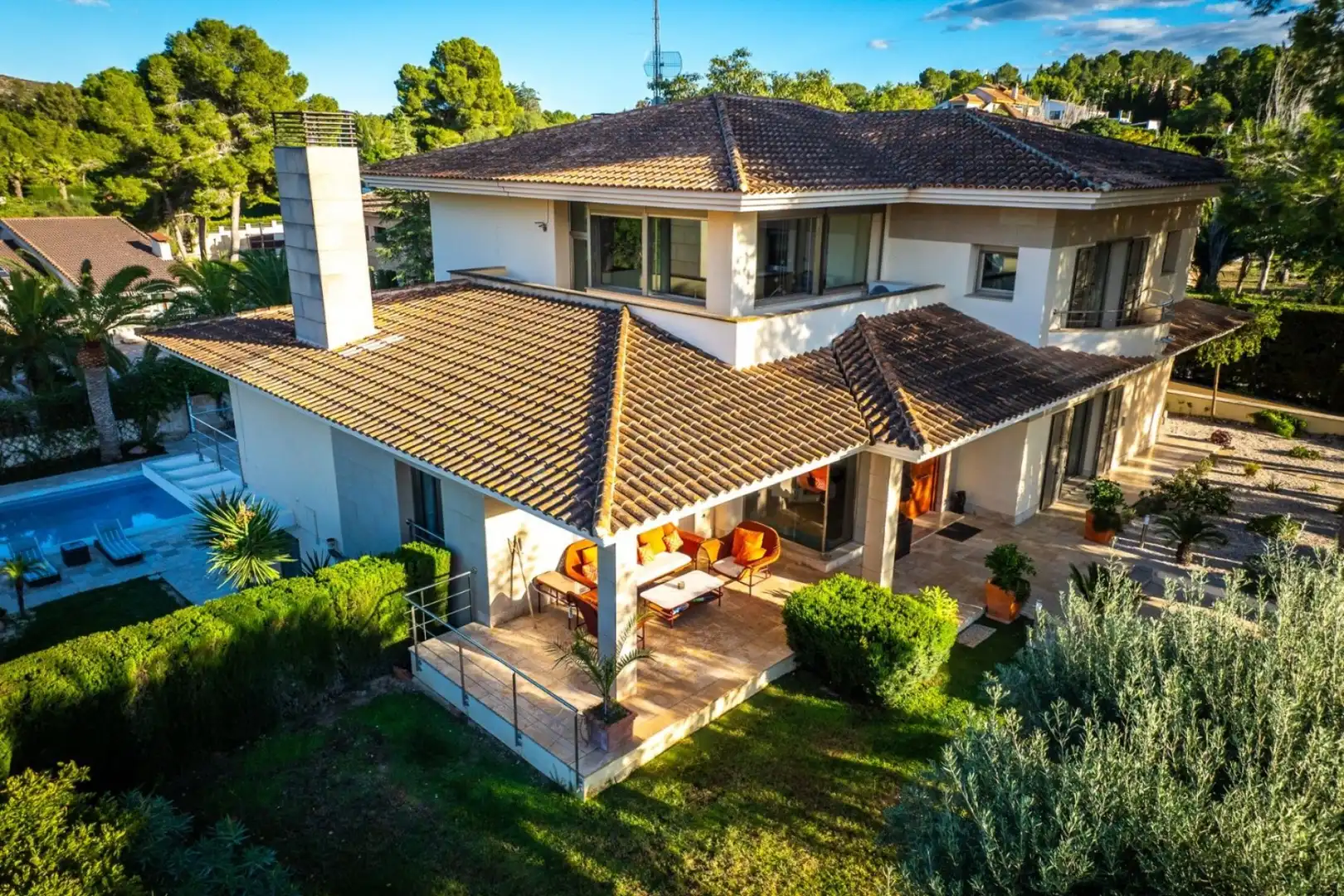 Exterior view of Houses for sale in Molina de Segura  with Private garden, Terrace and Swimming Pool