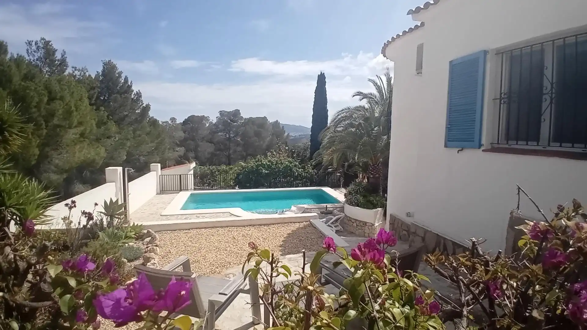 Swimming pool of Houses for sale in Altea la Vella