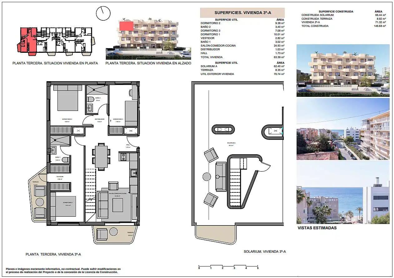 Apartamento con terraza en venta en Playa Muchavista, imagen 21