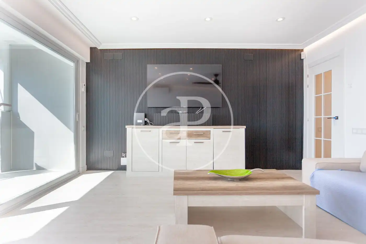 Wohnzimmer von Wohnung zum Verkauf in Benidorm mit Klimaanlage, Heizung und Terrasse