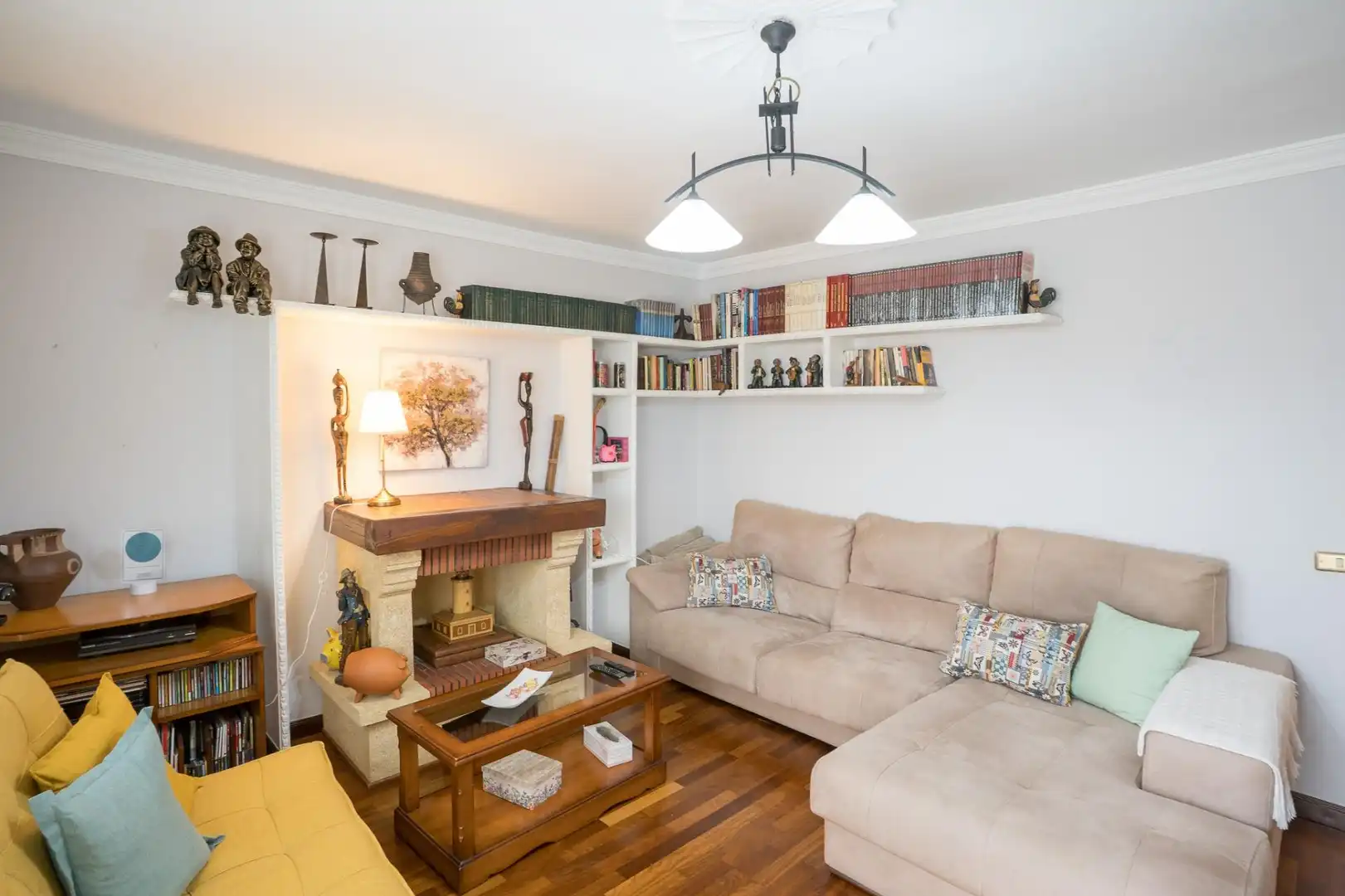 Living room of Houses for sale in San Cristóbal de la Laguna  with Terrace, Storage room and Furnished