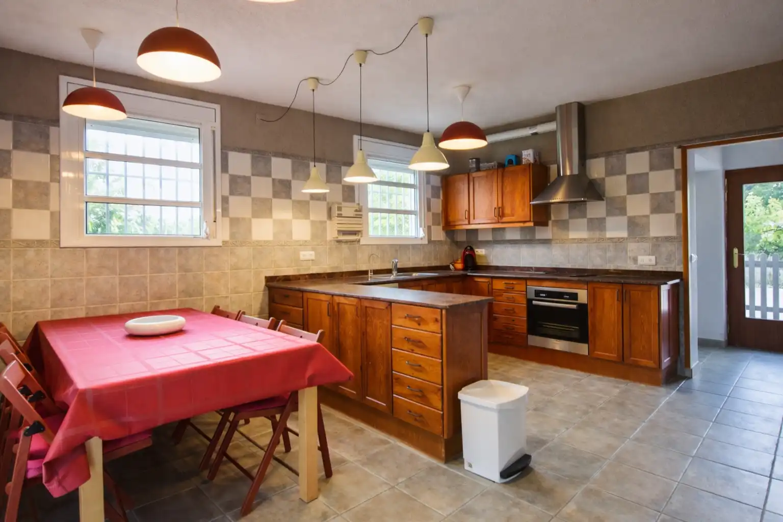 Cocina de Finca rústica en venta en Santa Oliva con Jardín privado