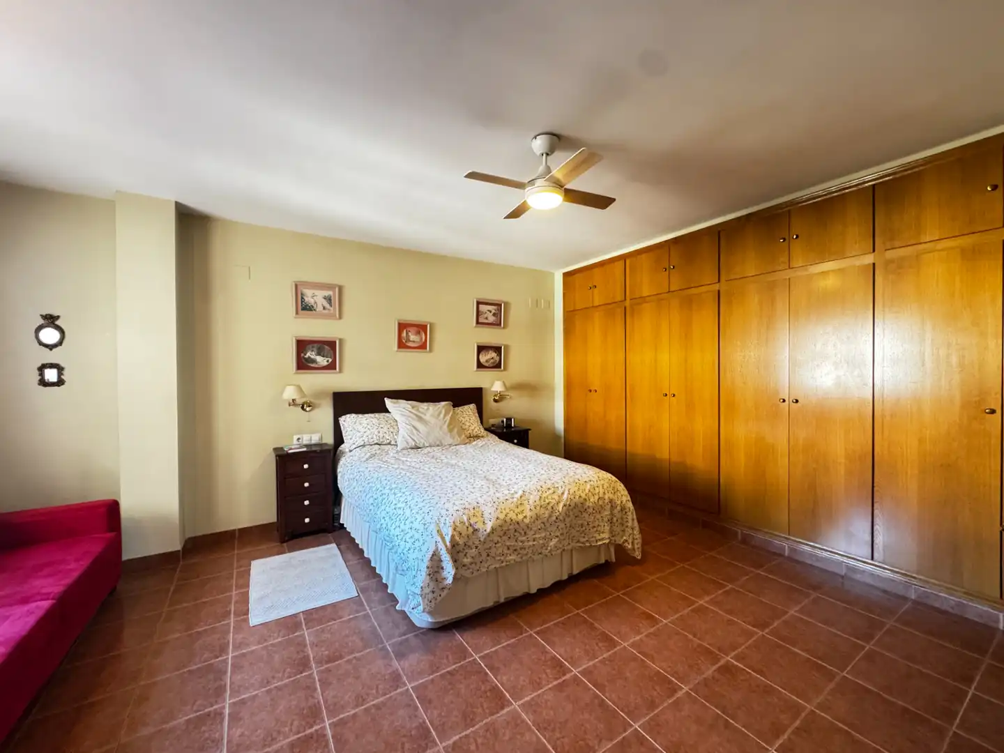 Schlafzimmer von Einfamilien-Reihenhaus zum Verkauf in Canet d'En Berenguer mit Klimaanlage, Heizung und Terrasse