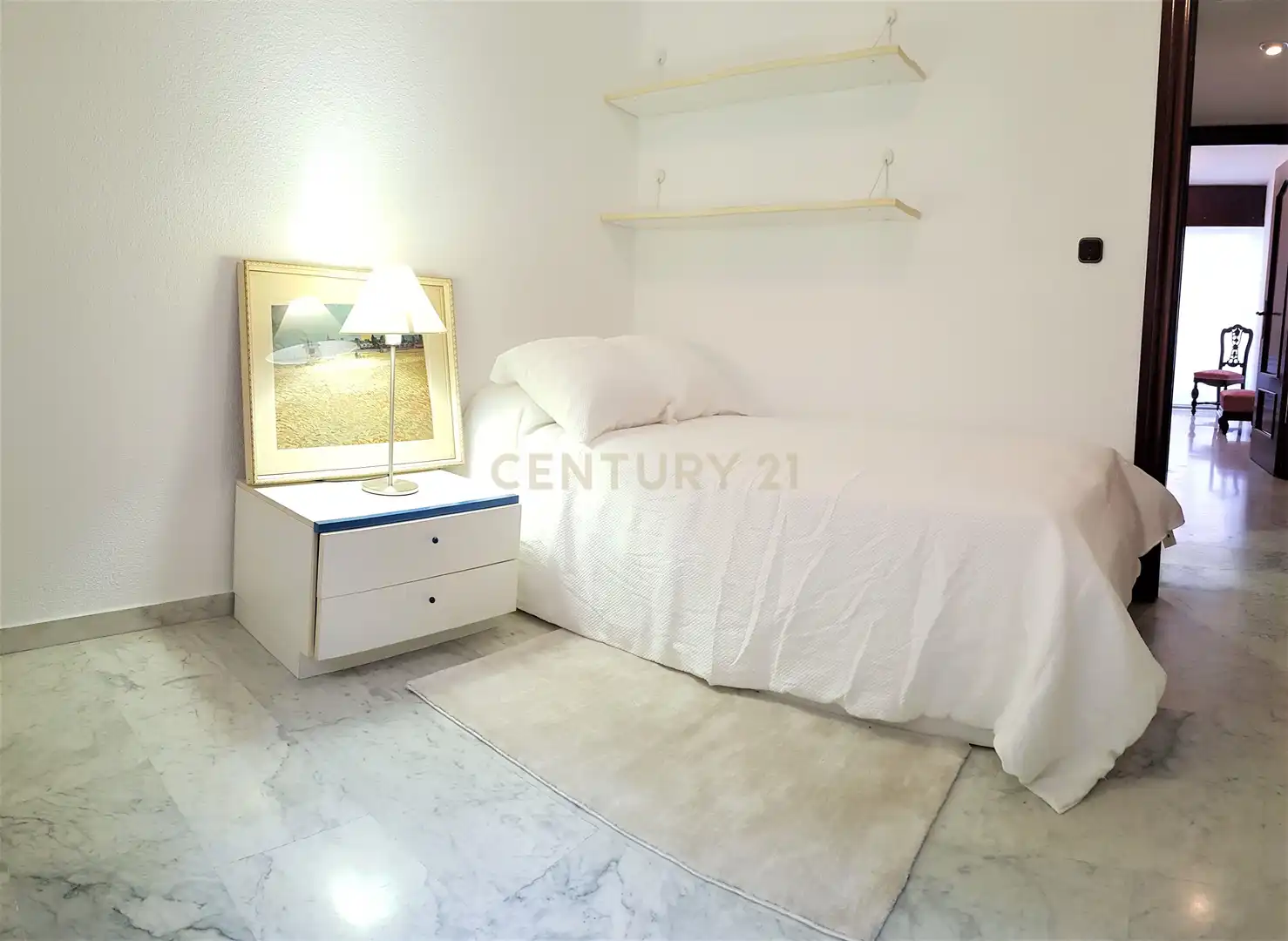Dormitori de Apartament de lloguer en Málaga amb Aire condicionat