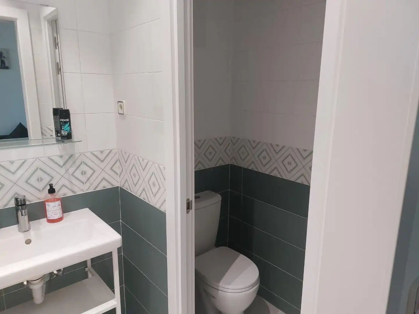 Badezimmer von Wohnung zur Miete in Villaviciosa de Odón mit Klimaanlage