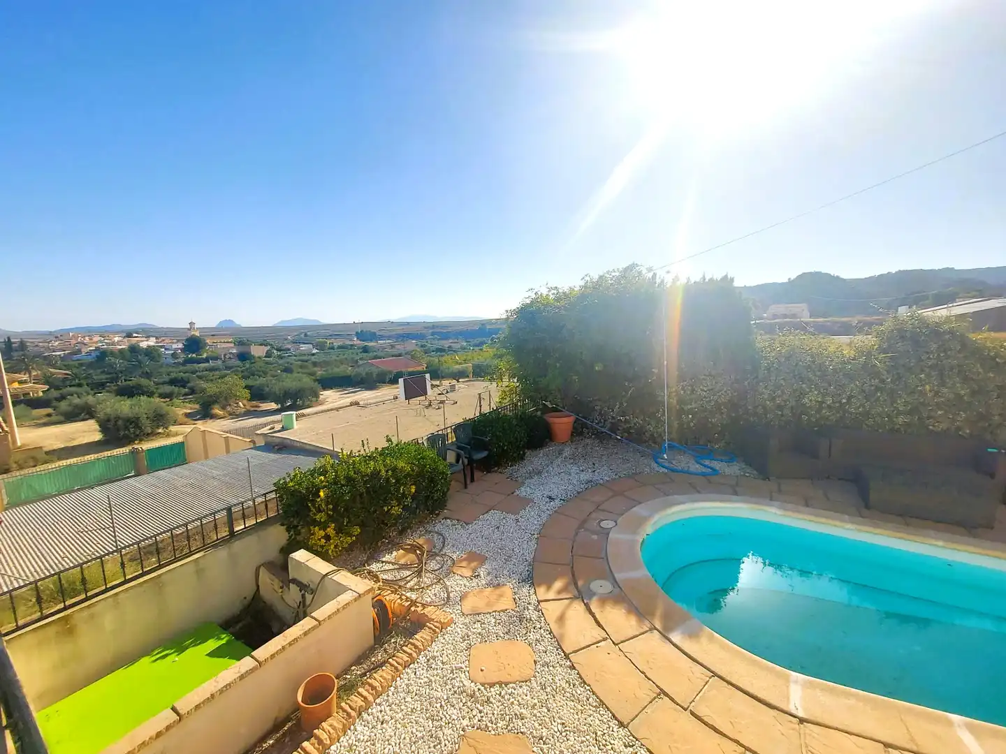 Vista exterior de Casa o chalet en venta en Calasparra con Aire acondicionado, Jardín privado y Piscina
