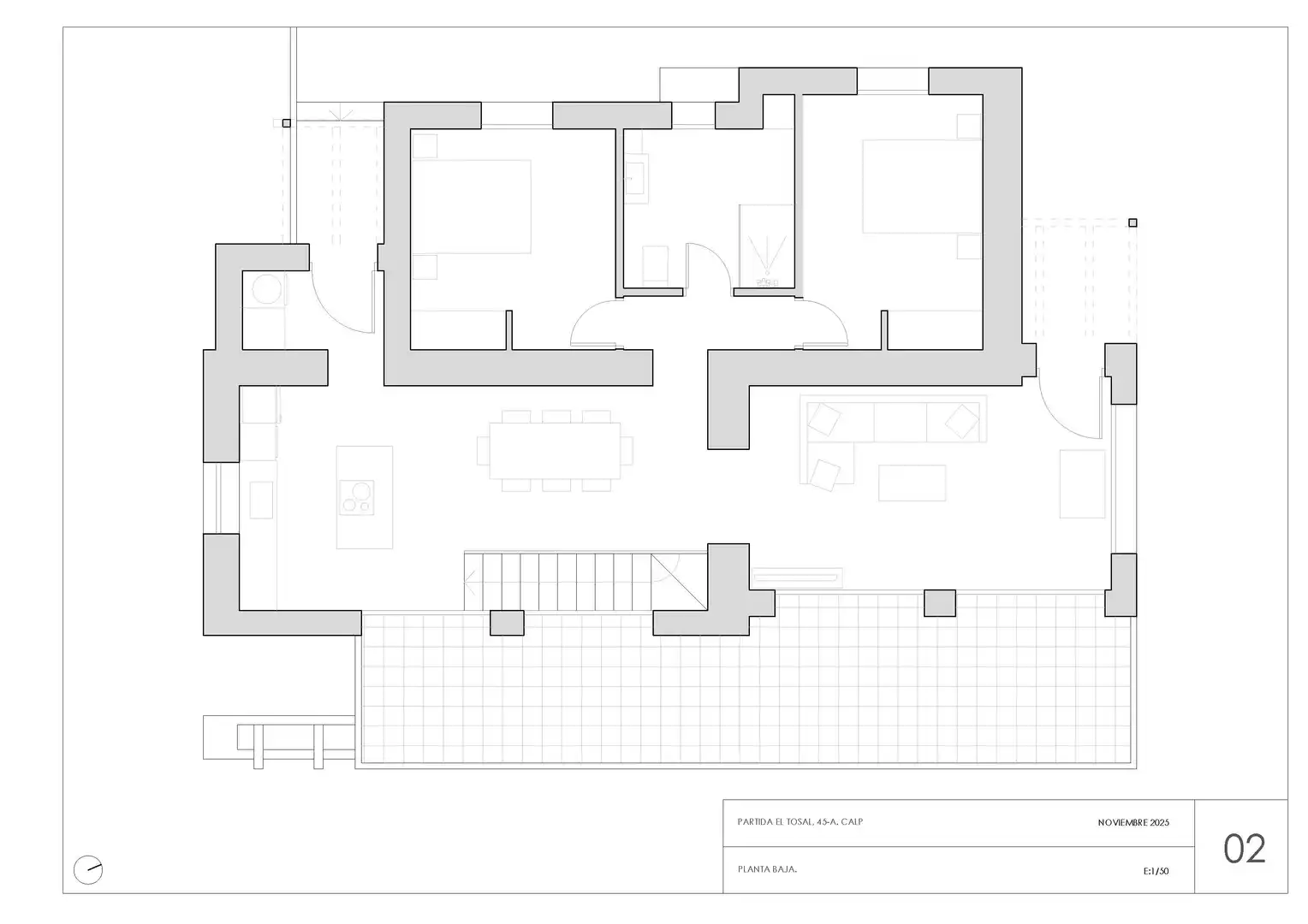 Apartament en venda en Calpe / Calp amb Aire condicionat, Jardí privat i Traster