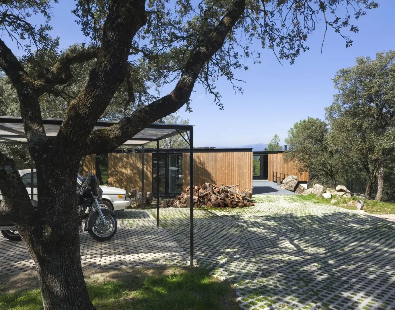 Vista exterior de Casa o chalet en venta en Sant Cugat del Vallès con Aire acondicionado, Calefacción y Jardín privado