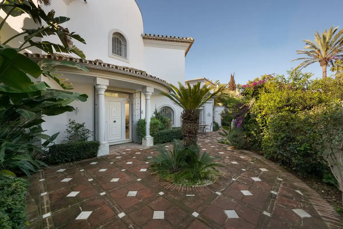 Jardín de Casa o chalet en venta en Marbella con Terraza, Trastero y Piscina