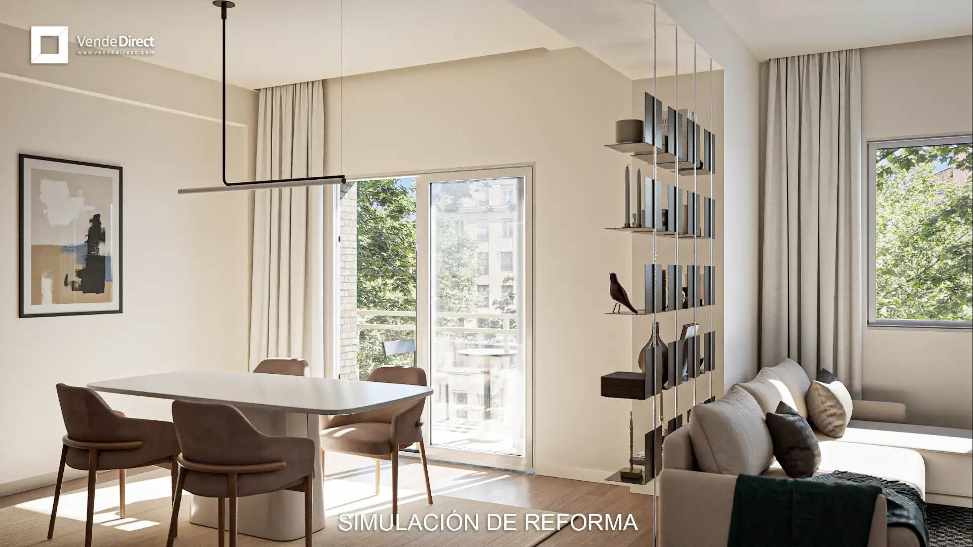 Sala de estar de Piso en venta en Madrid con Aire acondicionado, Calefacción y Parquet