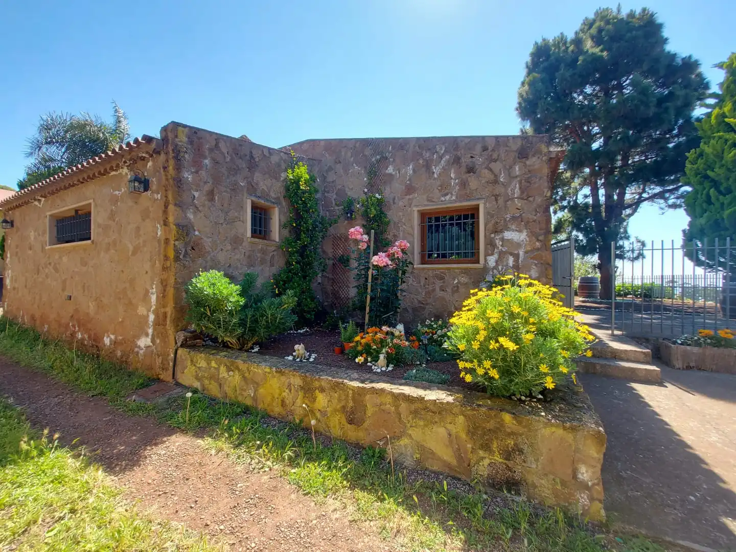 Vista exterior de Casa o xalet en venda en Tacoronte amb Jardí privat, Parquet i Terrassa