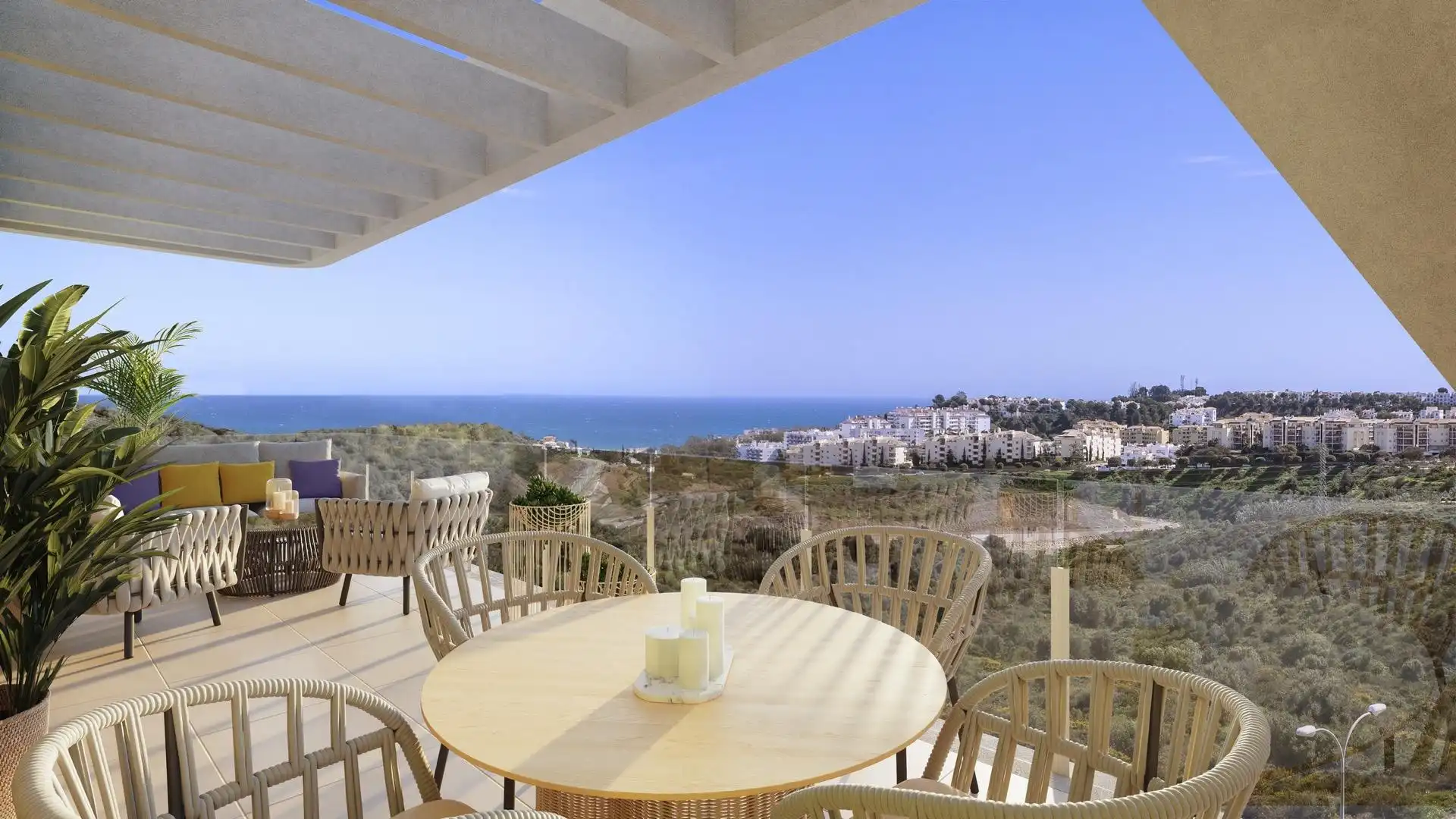 Ático con piscina en venta en Riviera del Sol, imagen 7