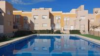 Swimming pool of Single-family semi-detached for sale in  Almería Capital  with Terrace and Community pool