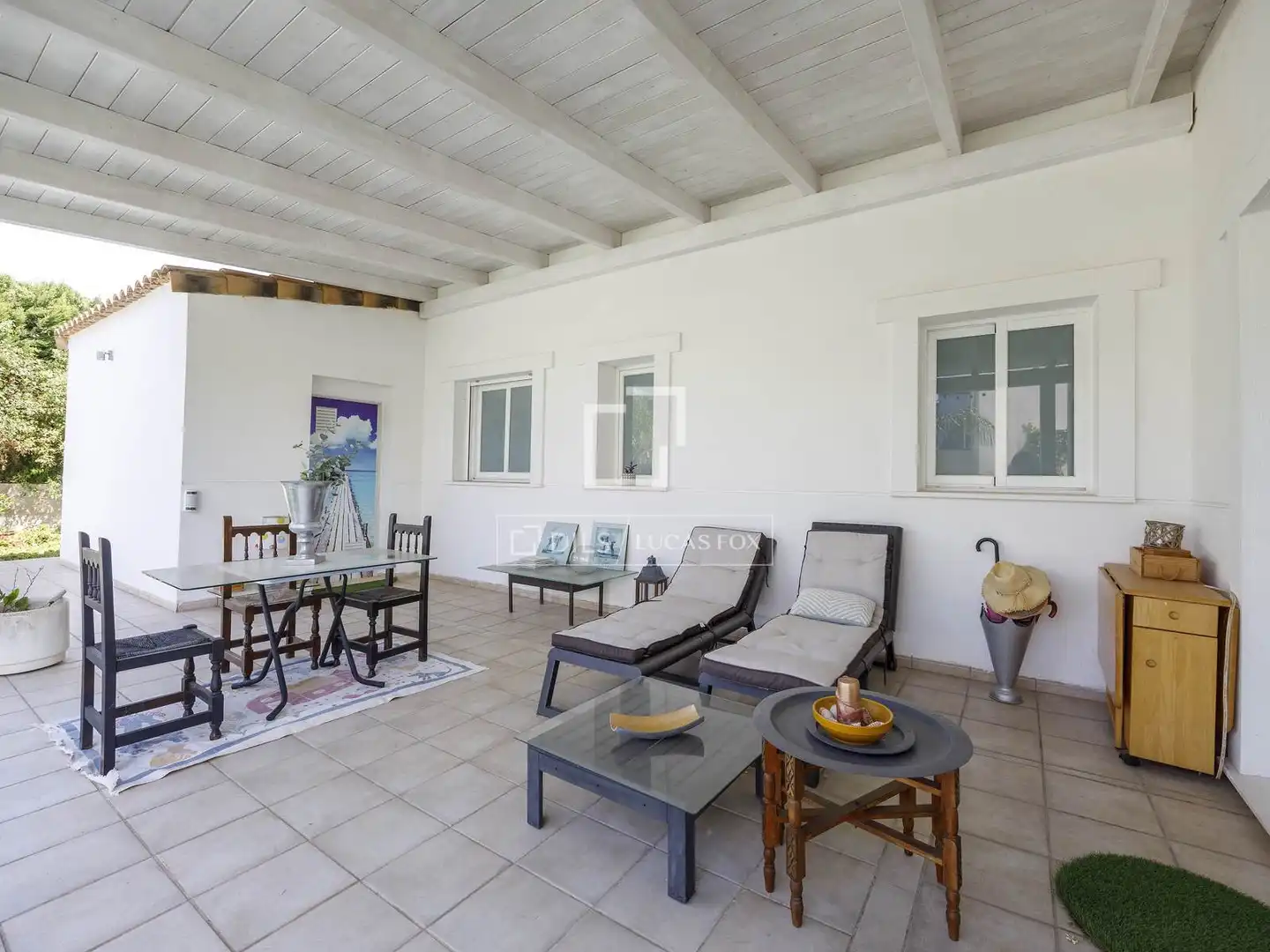 Terraza de Casa o chalet en venta en Bétera con Aire acondicionado, Calefacción y Jardín privado