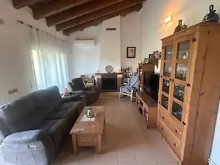 Sala de estar de Casa o chalet en venta en Gualba con Aire acondicionado, Calefacción y Jardín privado