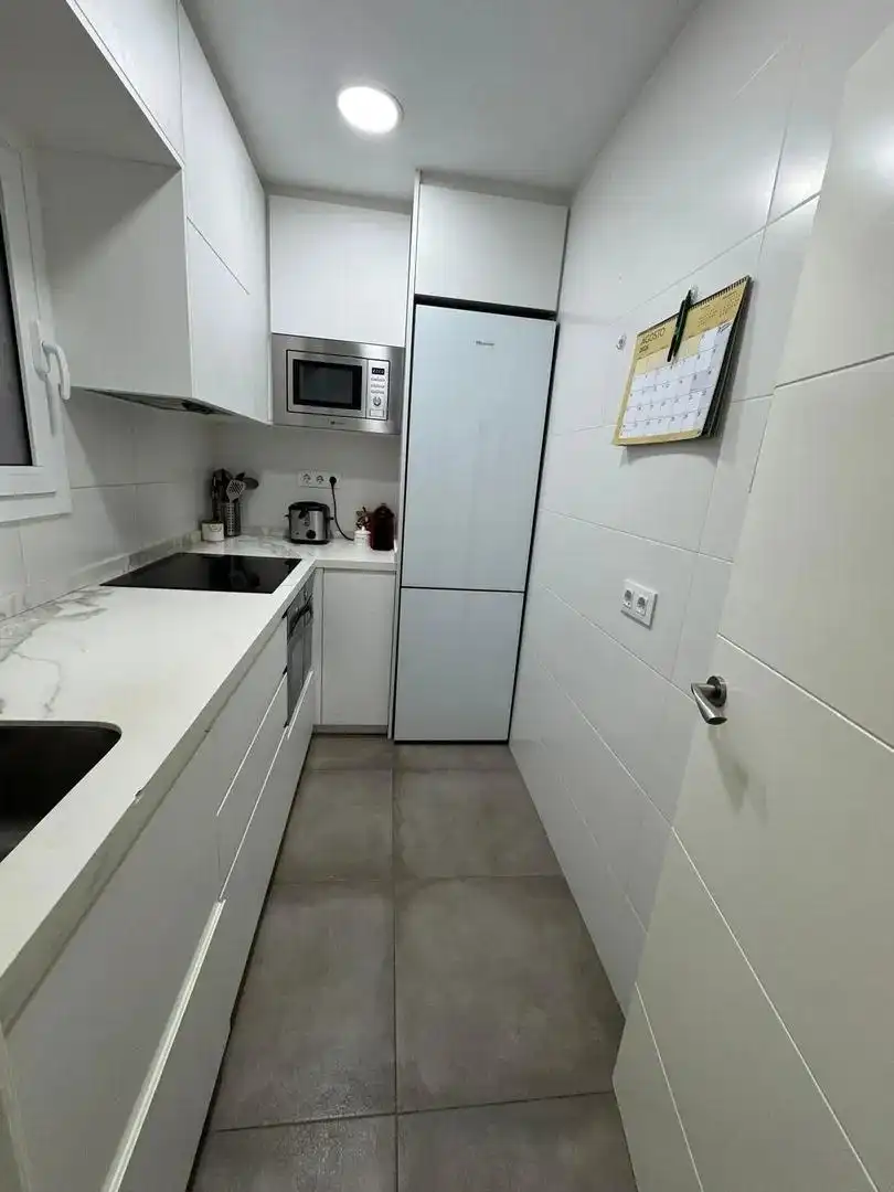 Cuina de Apartament en venda en Barcelona amb Parquet i Balcó