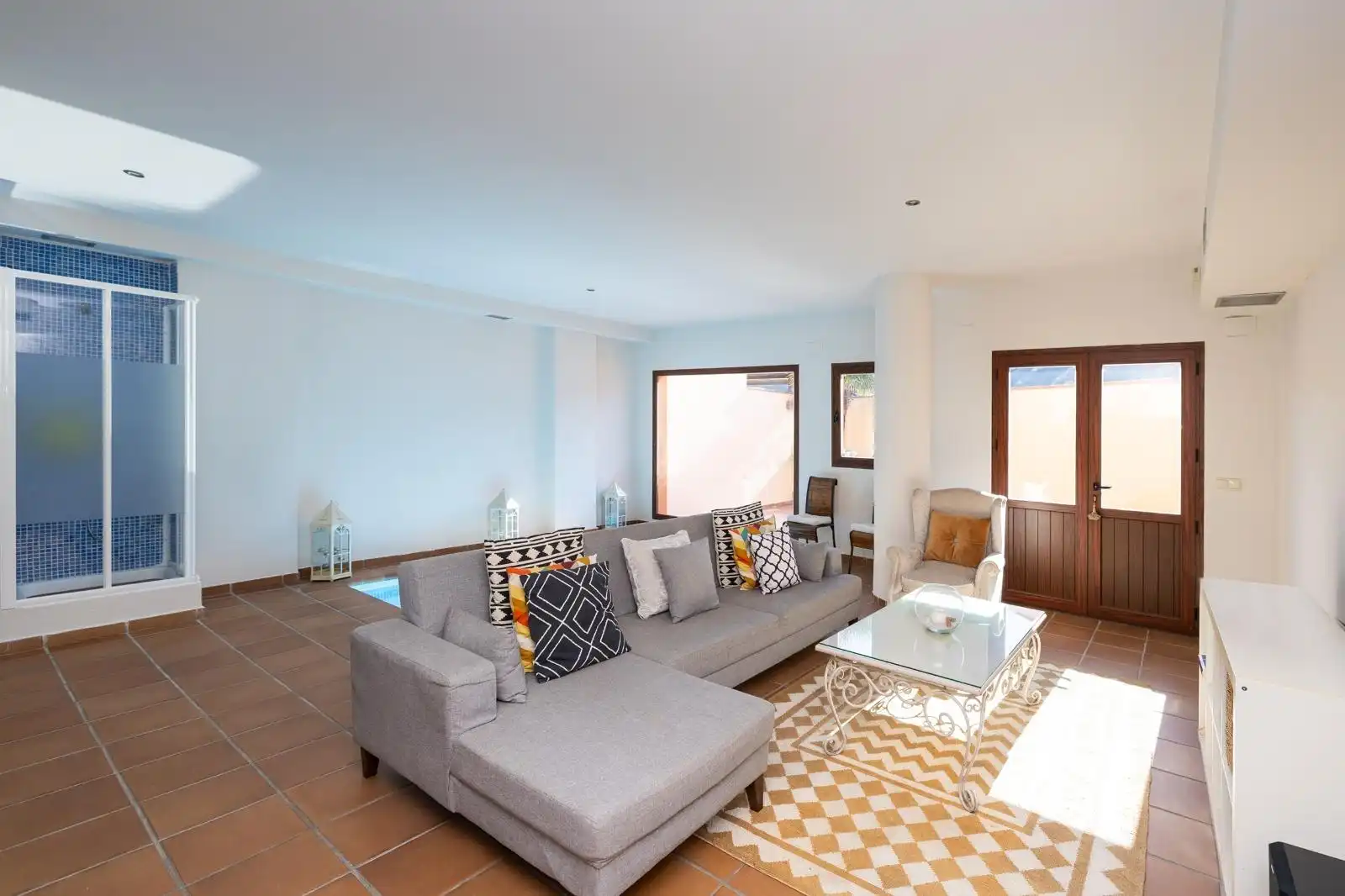 Living room of Detached homes for sale in Granada  with Air Conditioner, Heating and Terrace