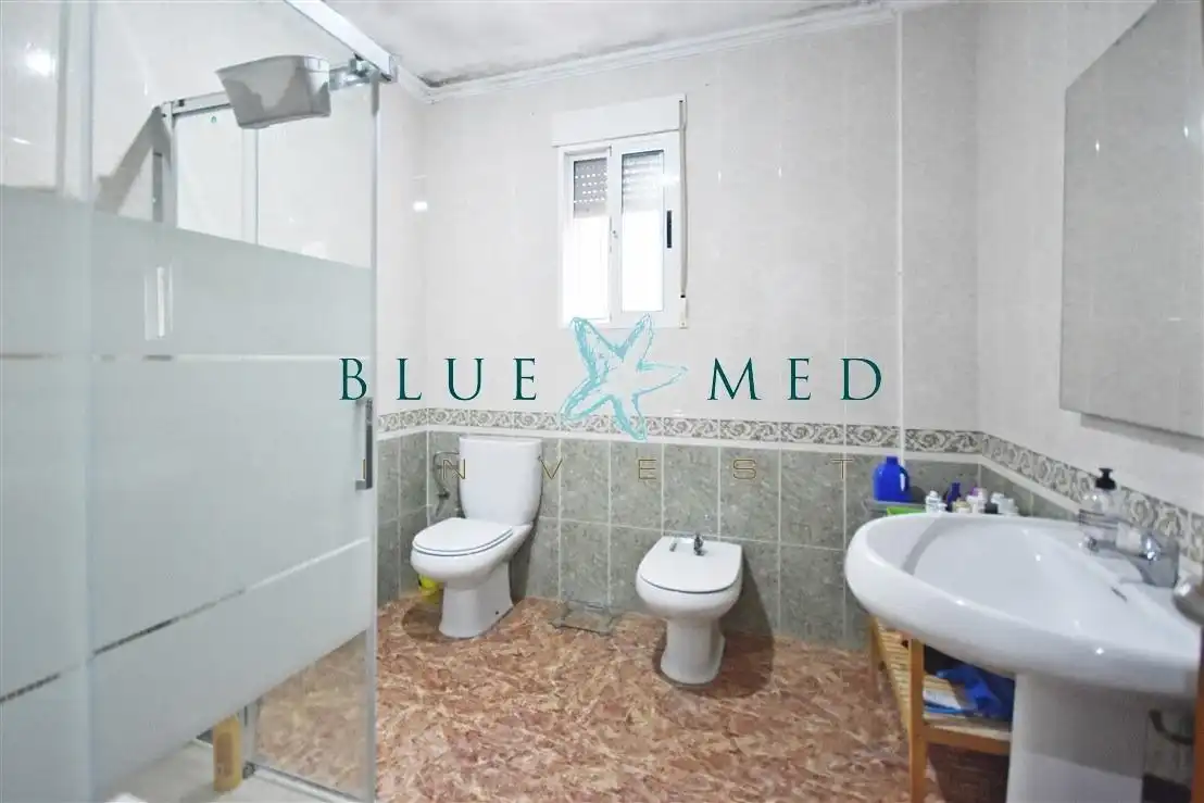 Baño de Casa o chalet en venta en Mazarrón con Aire acondicionado, Calefacción y Terraza
