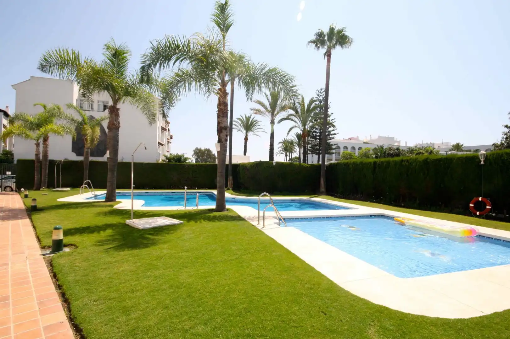 Piano terra con piscina in affitto a Nueva Andalucía, imagen 7