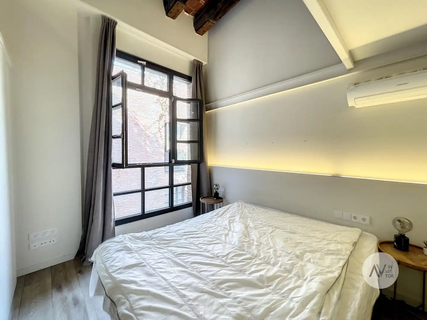 Habitación de Ático de alquiler en Barcelona con Aire acondicionado, Calefacción y Terraza
