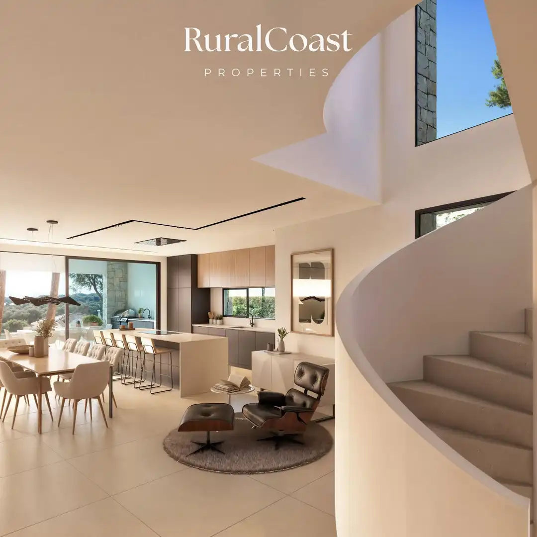 Sala de estar de Casa o chalet de alquiler en Bolulla con Terraza y Piscina