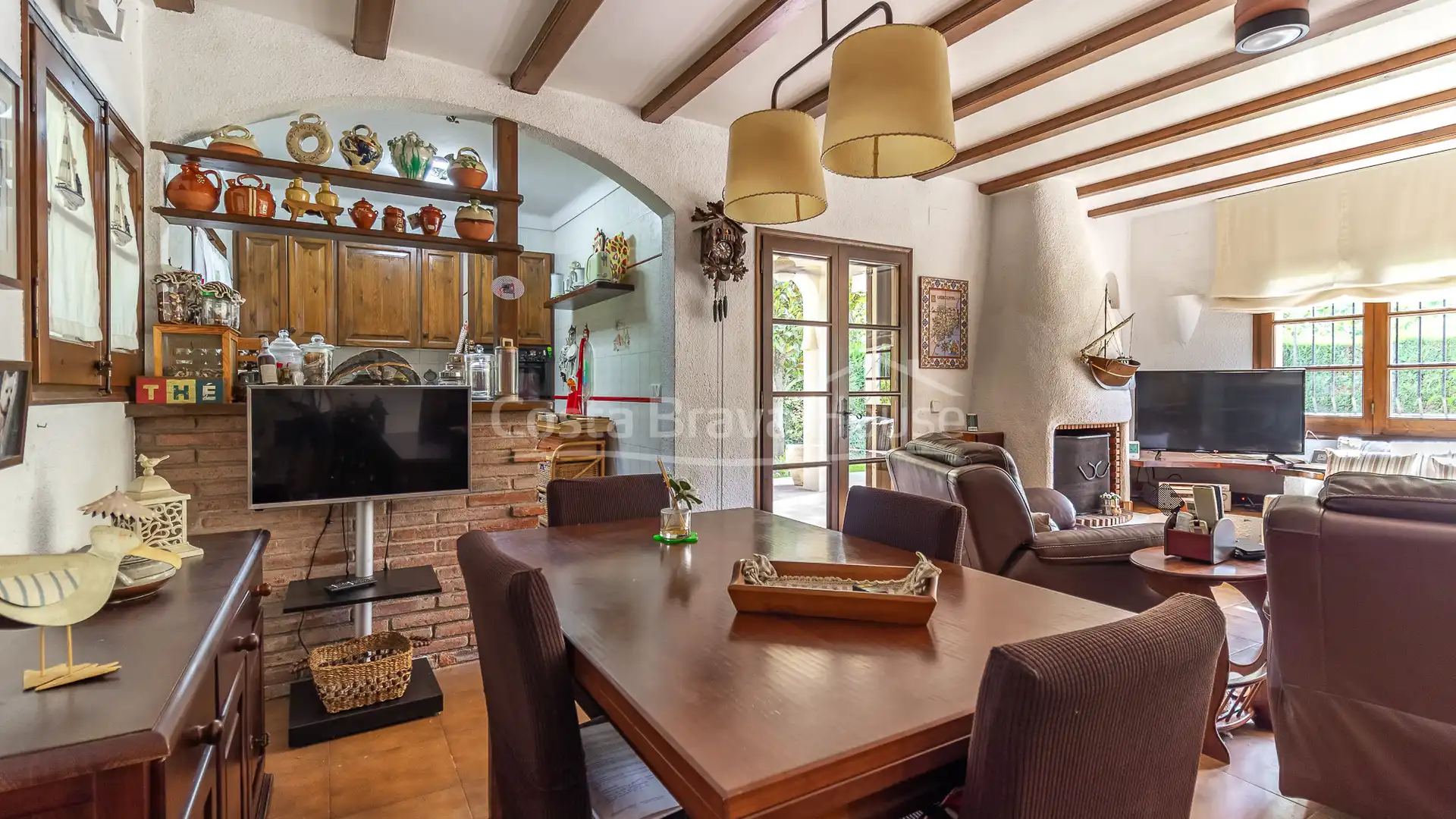 Dining room of Detached homes for sale in Pals  with Air Conditioner, Heating and Private garden