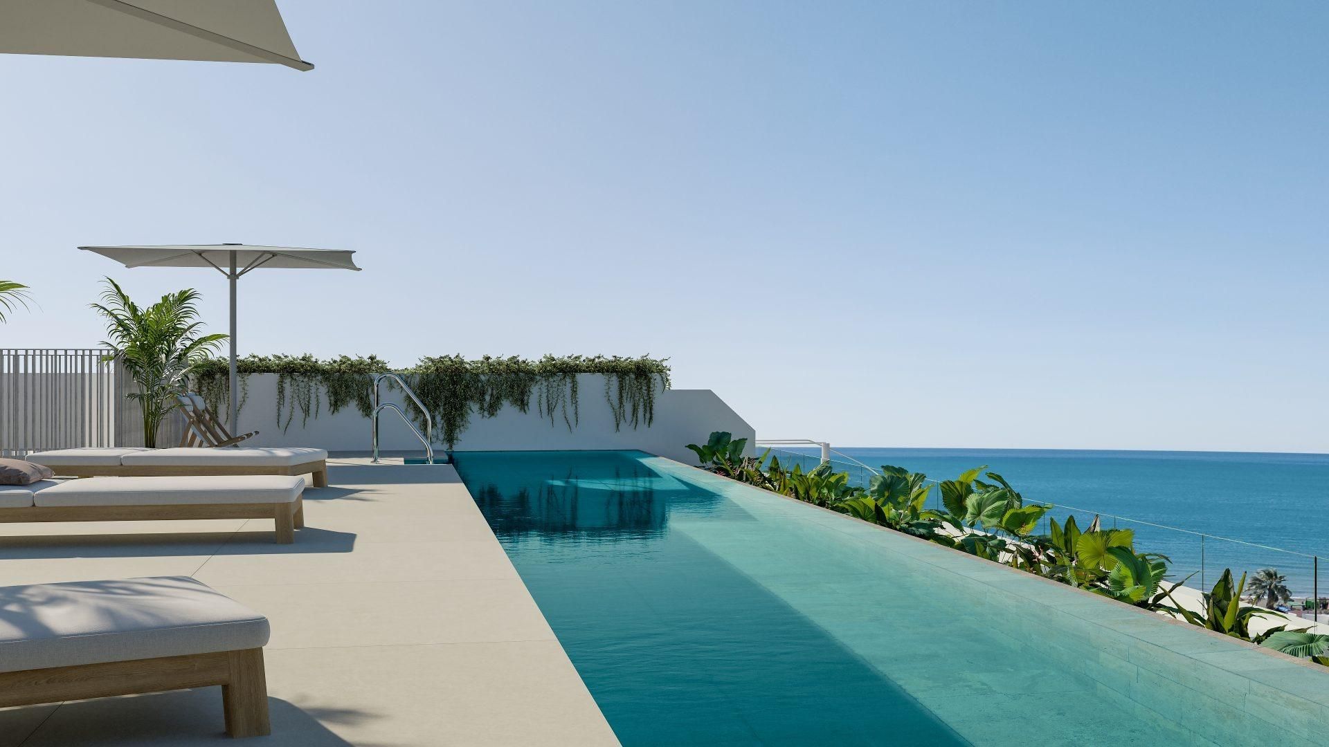 Piscina de Apartament en venda en Rincón de la Victoria amb Aire condicionat, Calefacció i Traster