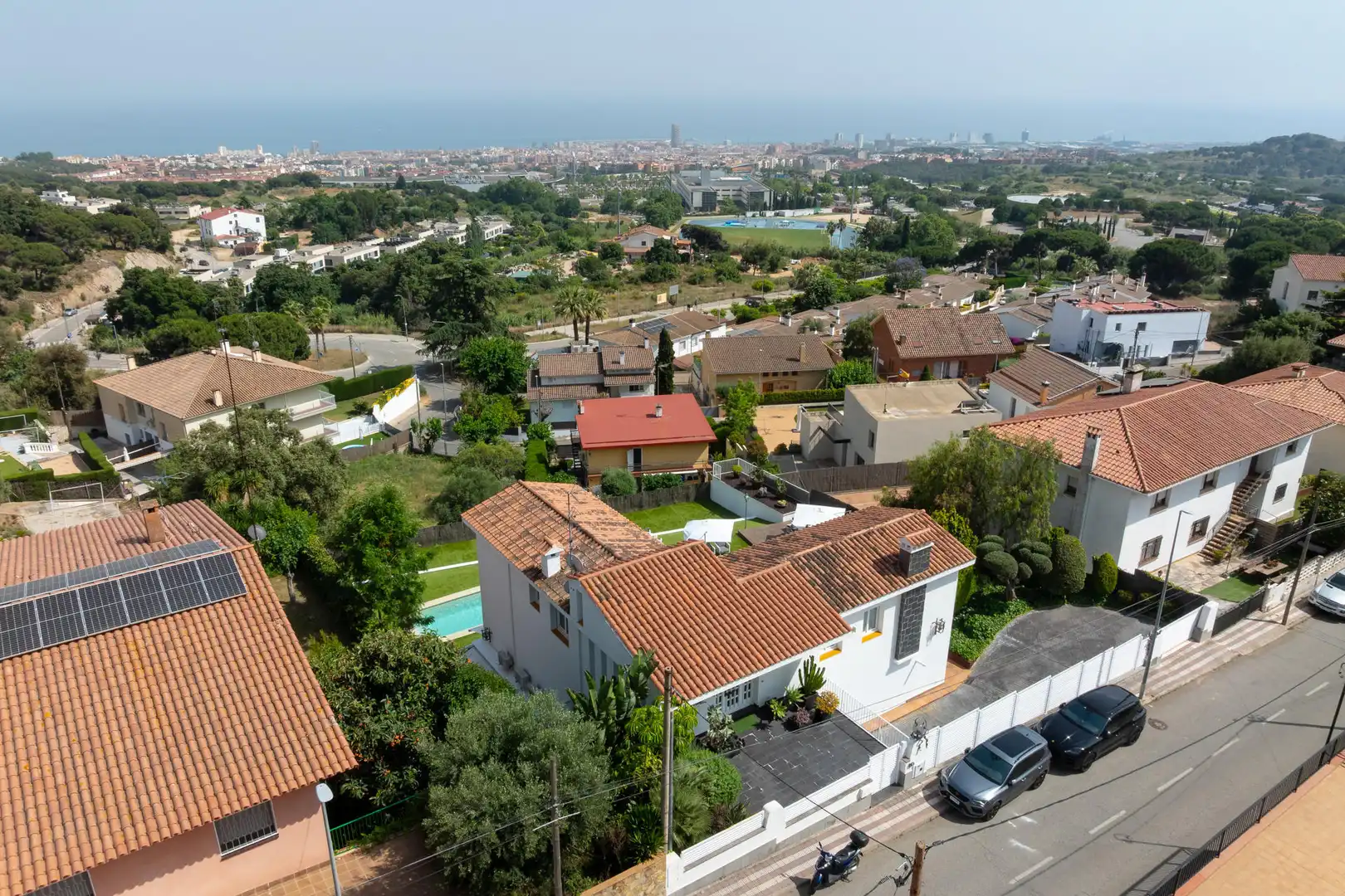Vista exterior de Casa o chalet en venta en Mataró con Aire acondicionado, Calefacción y Terraza