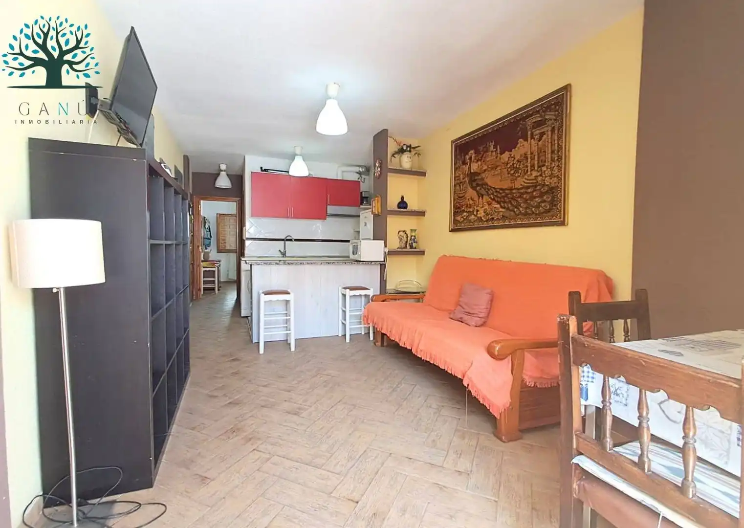 Living room of Apartments for sale in Mazarrón  with Air Conditioner, Terrace and Furnished