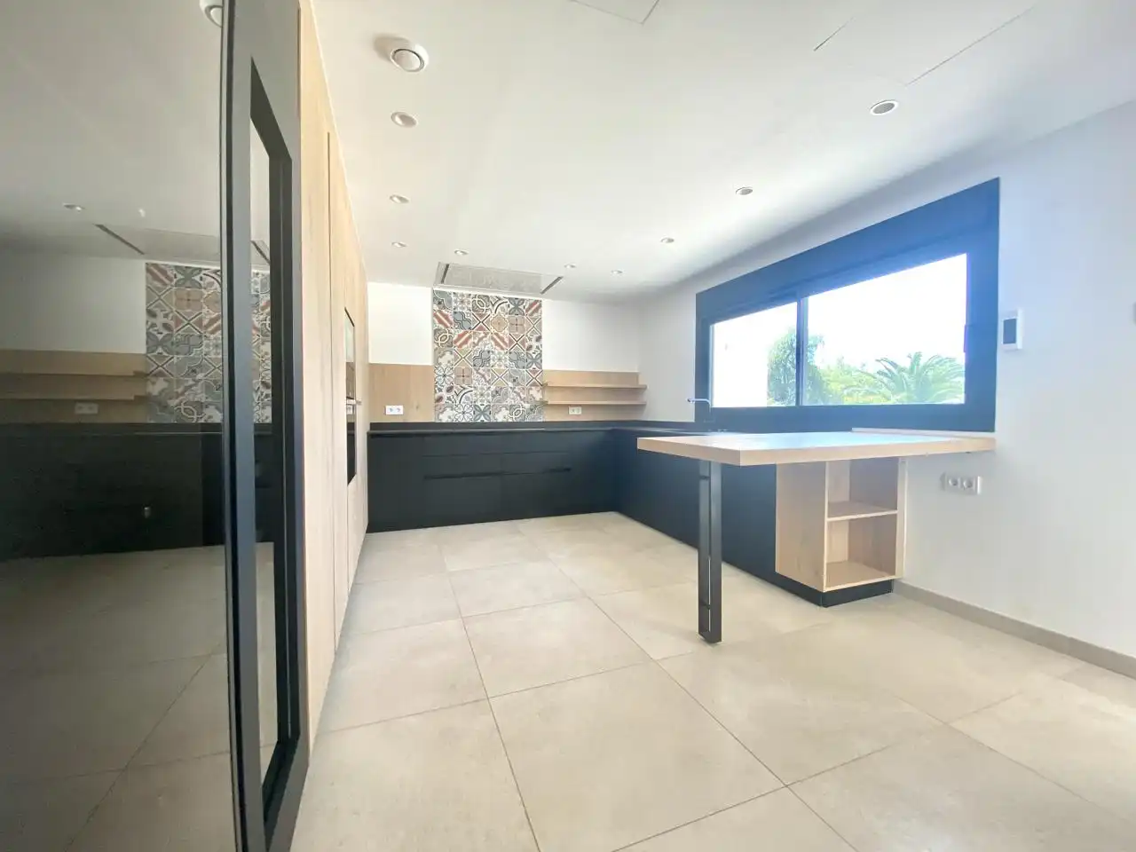 Cuina de Casa o xalet en venda en Marratxí amb Aire condicionat, Jardí privat i Piscina