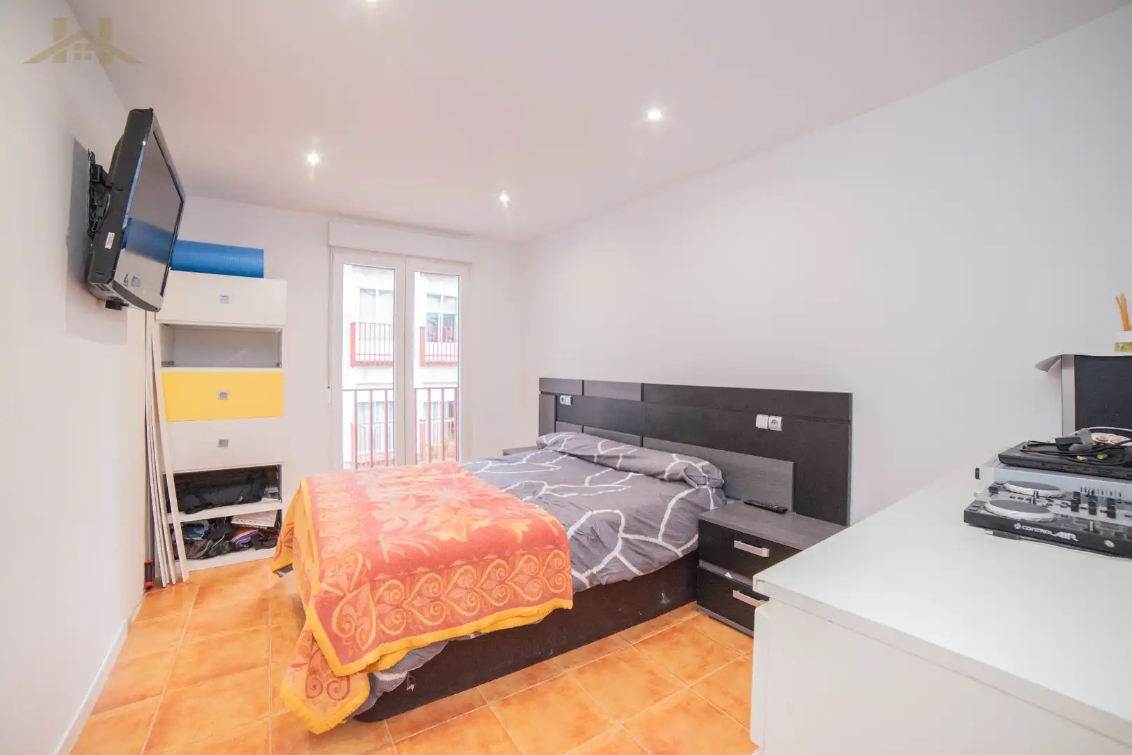 Schlafzimmer von Wohnung zum Verkauf in El Tiemblo  mit Heizung und Balkon