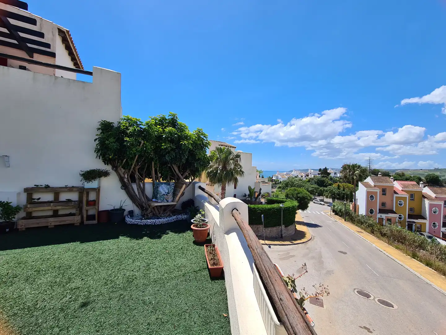 Exterior view of Apartments for sale in Casares  with Air Conditioner, Terrace and Swimming Pool