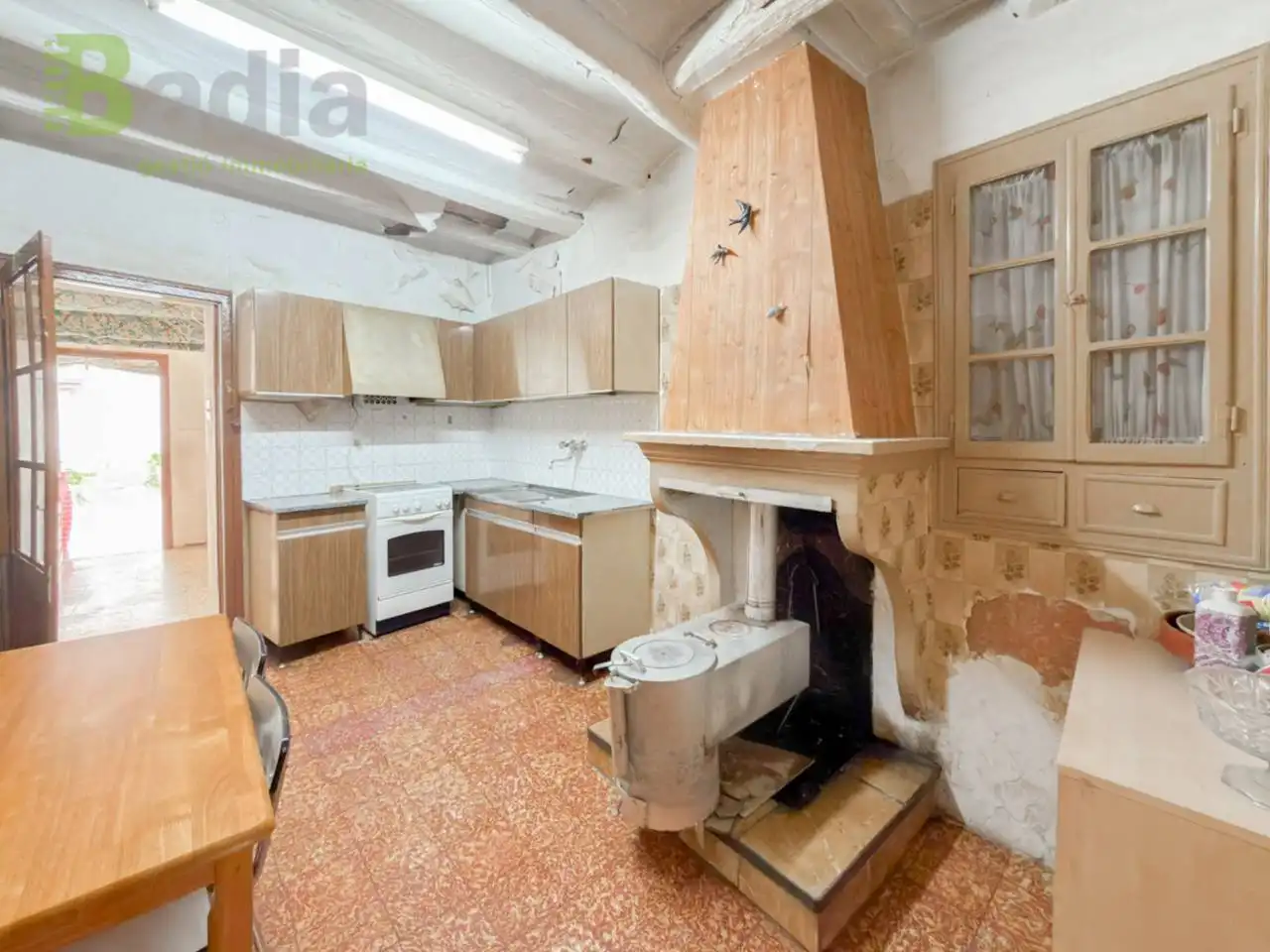 Cocina de Casa o chalet en venta en Alcarràs con Jardín privado