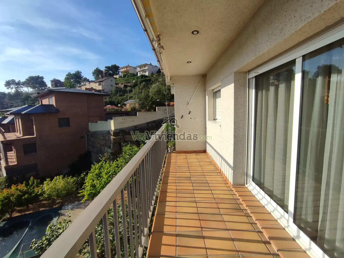 Terraza de Casa o chalet en venta en Vallirana con Aire acondicionado, Calefacción y Jardín privado