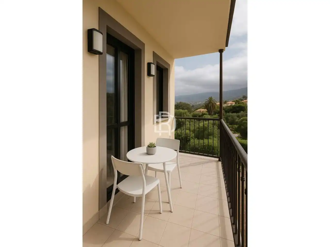 Terrasse von Dachboden zur Miete in Puerto de la Cruz mit Terrasse, Möbliert und Balkon