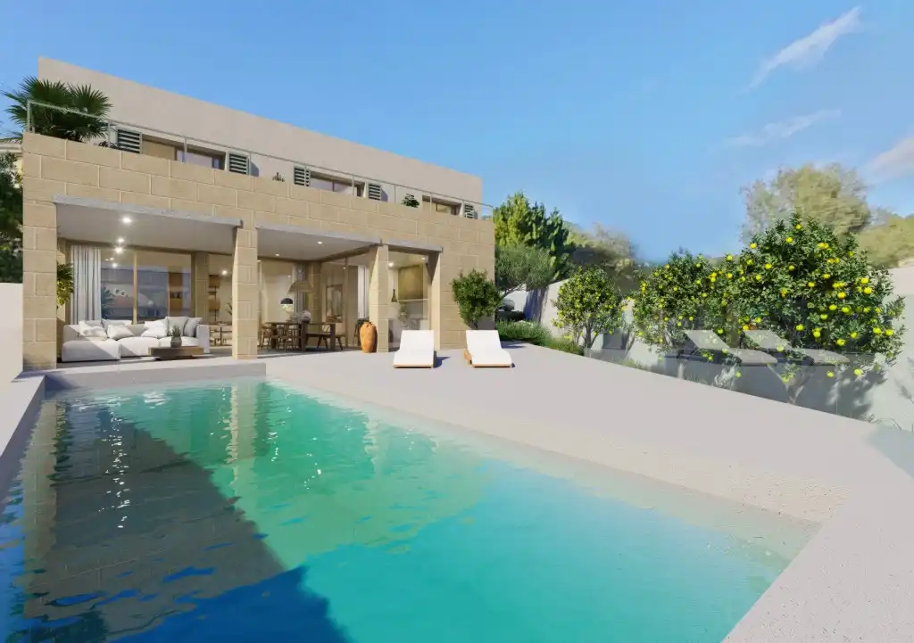 Swimming pool of Land for sale in Alcúdia