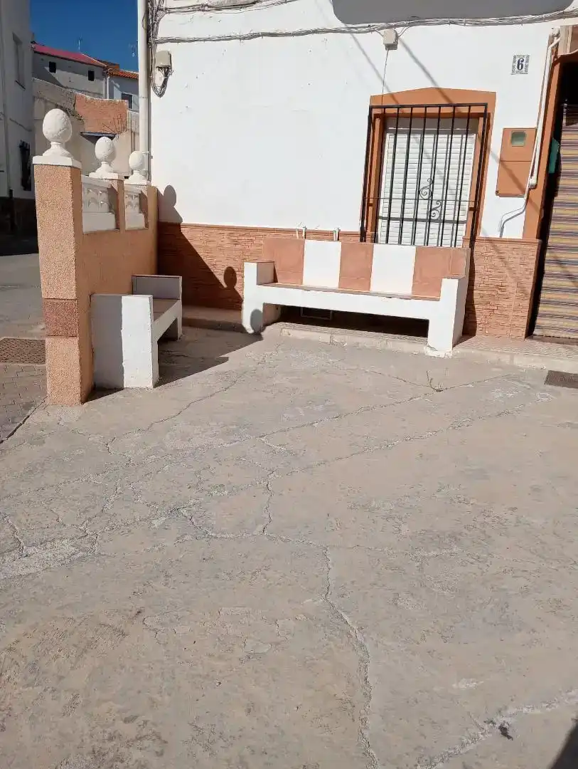 Terraza de Planta baja en venta en Benamaurel con Jardín privado, Trastero y Amueblado